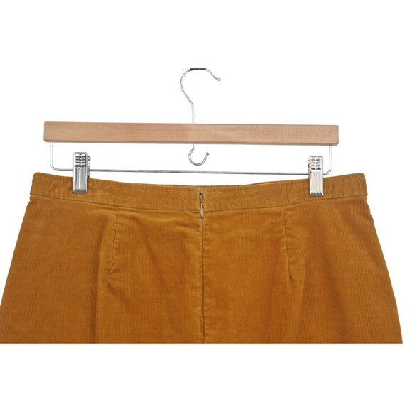 J.Crew Curvy Corduroy Mini Skirt in Camel (Size 8) - Picture 6 of 10